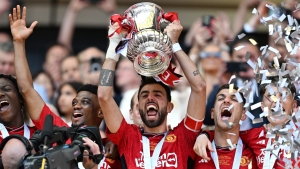 Fernandes: Ten Hag and Man Utd deserved FA Cup glory after tough season