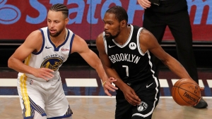 Curry and Durant face off as Warriors visit Nets in battle of early frontrunners