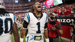 Panthers aglow as Cam Newton&#039;s sensational return sparks rout of Cardinals