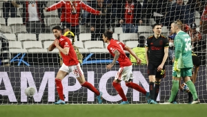 Benfica 2-2 Ajax: Ten Hag&#039;s men forced to settle for share of the spoils in last-16 first leg