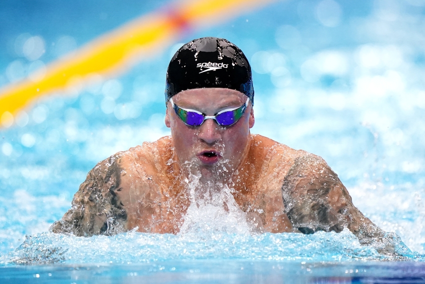 Adam Peaty ‘finding peace in the water’ as he books Paris Olympics spot