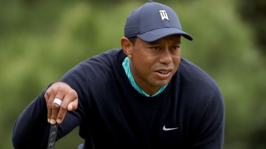 The Masters: Tiger Woods in misfiring start to second-round mission as Schwartzel makes his move