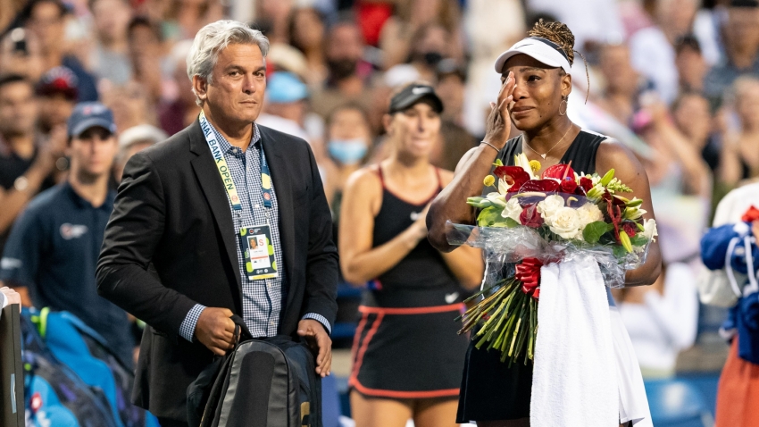 Emotional Serena Williams: &#039;It&#039;s been a pretty interesting 24 hours&#039; after declaring retirement