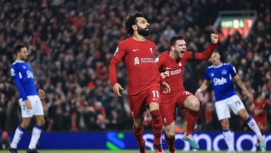 Salah hopes Merseyside derby win can spark Reds resurgence