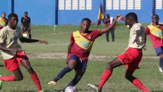 Dinthill Technical beat Guys Hill 1-0 to remain perfect after nine games in daCosta Cup