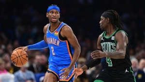 Surging Thunder hold off NBA-leading Celtics for another statement win