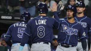 Rays pound Cease as Paredes drives in career-high five, Ohtani falls short on cycle bid