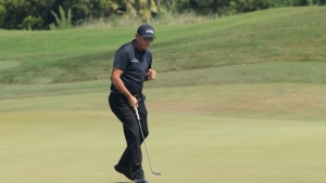 US PGA Championship: Mickelson five clear after leaders reach the turn