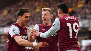 West Ham come from behind to win at Wolves but lose Jarrod Bowen to injury