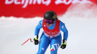 Winter Olympics: Goggia finds &#039;incredible strength&#039; to win downhill silver behind Suter soon after Cortina crash