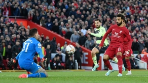 Liverpool 1-0 Manchester City: Salah strikes to hand Guardiola&#039;s men first Premier League loss