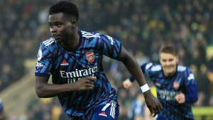 Norwich City 0-5 Arsenal: Saka at the double as Gunners thrash sorry Canaries