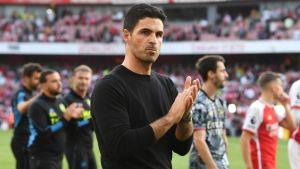 Arteta thanks Arsenal fans for their patience after Gunners miss out on title