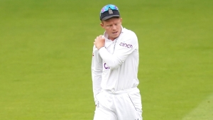 England ‘bewildered’ as Ollie Pope pressed into fielding with shoulder injury