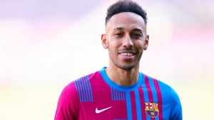 Aubameyang targets Champions League glory as Laporta brushes off Haaland questions