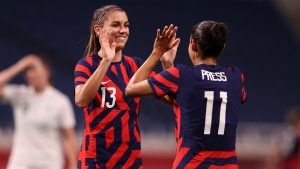 Tokyo Olympics: USA respond in style as hat-trick hero Banda ties record