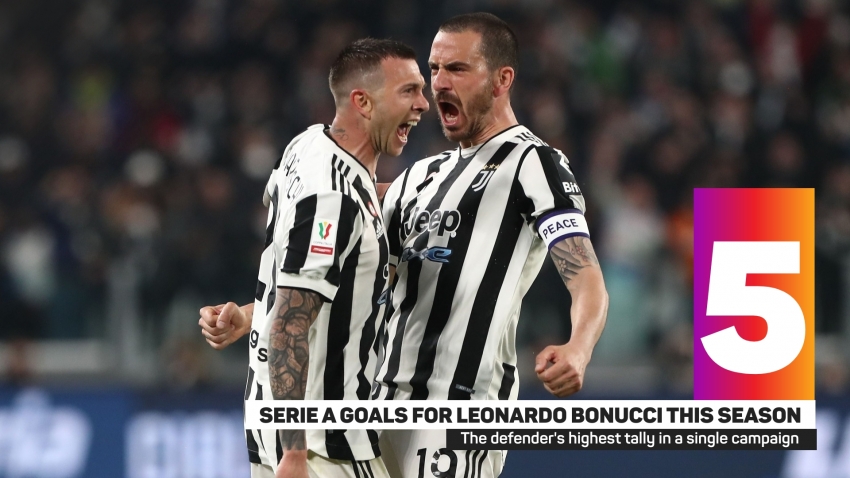 Juventus 2-1 Venezia: Birthday boy Bonucci bags brace against bottom side