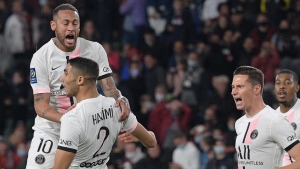 Metz 1-2 Paris Saint-Germain: Hakimi the hero as strugglers see red