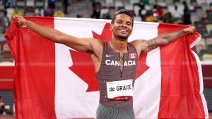 Tokyo Olympics: Rio silver medallist De Grasse gets 200m gold