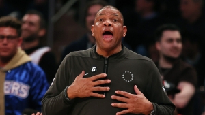 76ers coach Rivers frustrated by bench unit and mentality in Knicks defeat
