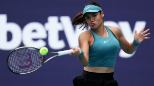 Raducanu exits in Miami Open first round against former US Open champion Andreescu