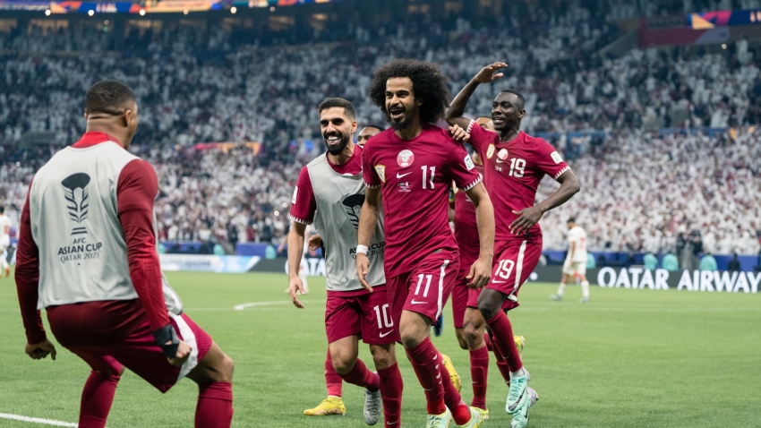 Jordan 1-3 Qatar: Afif&#039;s hat-trick of penalties sees Asian Cup hosts retain title