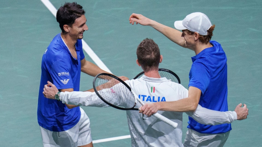 Jannik Sinner helps Italy beat Australia to win first Davis Cup title since 1976