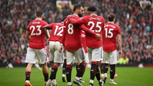 Manchester United 1-0 Aston Villa: Fernandes ends goal drought to all but secure top-four finish