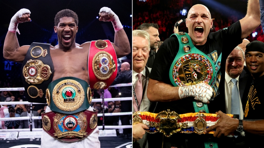 Anthony Joshua and Tyson Fury sign two-fight deal, says Hearn