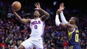 NBA: Maxey&#039;s 50 points help 76ers win eighth straight