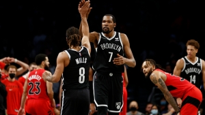 Durant salutes stricken Nets after &#039;amazing&#039; OT win over Raptors