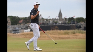 The Open: Hovland revelling in &#039;pretty crazy&#039; challenge to make history at St Andrews