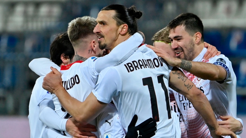 Cagliari 0-2 Milan: Ibrahimovic back with a brace for Pioli&#039;s table toppers