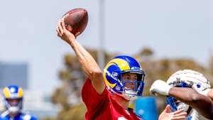 Stafford resumes throwing after injury as Rams open camp