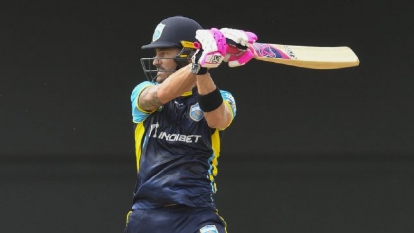 Destructive du Plessis sends Patriots tumbling to first CPL loss