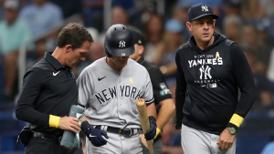 Yankees outfielder Andrew Benintendi to have surgery on broken wrist bone