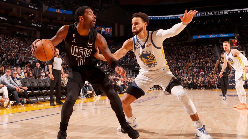 Irving leads Nets to road win over Warriors, Lakers complete second-half turnaround victory