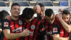 Eintracht Frankfurt 2-1 Bayern Munich: Younes the inspiration as champions&#039; grip on top spot is loosened