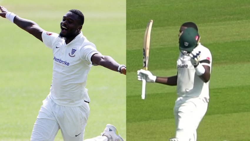 Seales takes second five-wicket haul in a row for Sussex; Holder smashes 123* for Worcestershire