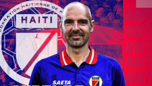 Haiti&#039;s Head coach Nicolas Delepine