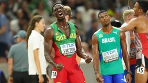 Victor wins historic decathlon bronze medal at World Championships