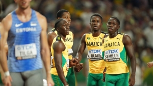 Jamaica takes bronze in men’s 4x100m; USA, Italy take gold and silver, respectively