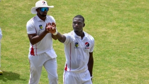 Seales took 3-26 in nine overs, including two maidens.
