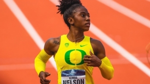 Kemba Nelson takes 100/200m sprint double at PAC 12 Championships