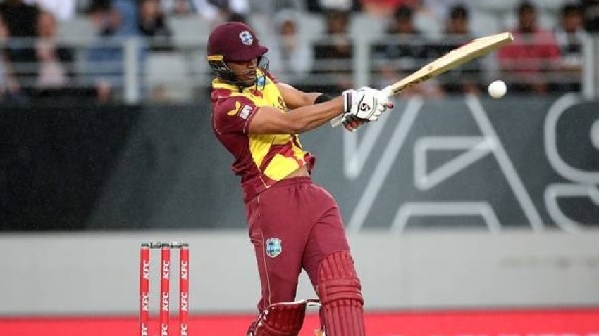 Brandon King scored a 35-ball 53 for his first T20I half century on home soil.