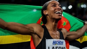 LaFond became the first Dominican to win a global title.