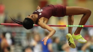 Distin claims high jump title at Southeastern Conference Championship