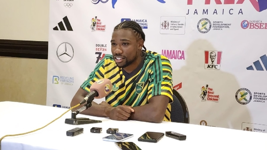 &quot;Noah Lyles feels like a rock star in Jamaica: Credits girlfriend for Jamaican-inspired style