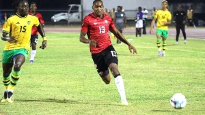 Jamaica and Trinidad and Tobago in action during last year&#039;s friendly series.