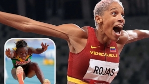 Rojas shatters indoor triple jump world record, Jamaica&#039;s Williams cops bronze